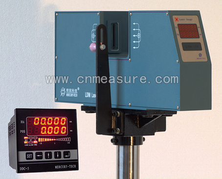 Cable Laser diameter measuring and control device